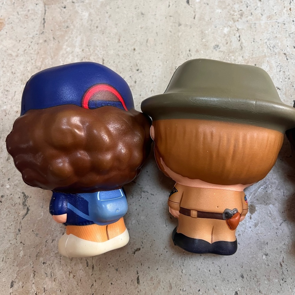 Stranger Things Orb Soft'N Slo Squishies 4 Pc. Hopper, Lucas, Dustin and Eleven - Picture 4 of 8